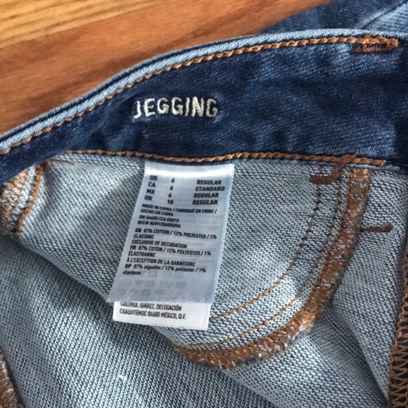 American Eagle super super stretch jeggings - Picture 7 of 7